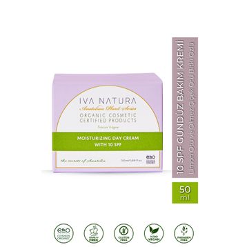 Iva Natura 50 ml 10 Spf Buğday Ruşeym Özlü Nemlendirici Gündüz Kremi