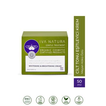 Iva Natura 50 ml Meyan Kökü Özlü Organik Cilt Tonu Eşitleyici Krem