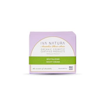 Iva Natura 50 ml Organik Canlandırıcı Limon Otu ve Ölmez Çiçek Otu Gece Kremi