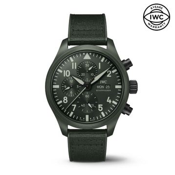 IWC IW389106 Pilot’s Watch Chronograph Top Gun Edition Woodland Erkek Kol Saati