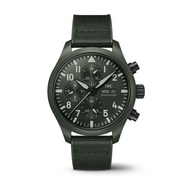 IWC IW389106 Pilot’s Watch Chronograph Top Gun Edition Woodland Erkek Kol Saati