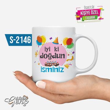 İyi Ki Doğdun Kupa Bardak