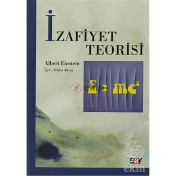 İZAFİYET TEORISI - ALBERT EINSTEIN (ISBN:9786054715015)