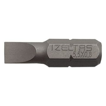 İzeltaş 0.8x5.5 25 mm Düz Bits Uç