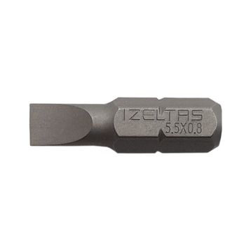 İzeltaş 0.8x5.5 25 mm Düz Bits Uç
