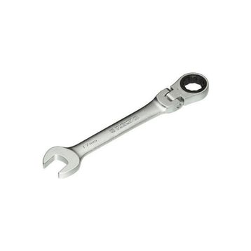 İzeltaş 0345020008 08 mm Mafsallı Cırcır Kombine Anahtar