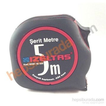 İzeltaş 05881 5 m Plastik Gövde Şerit Metre