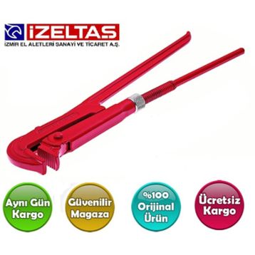 İzeltaş 1'' 85° Maşalı Boru Anahtarı