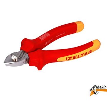 İzeltaş 1000 V 3700 16 6140 İzoleli Elektrikçi Yan Keski