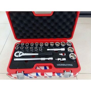 İzeltaş 1113 Lokma Anahtar Takımı 1/2' Altı Köşe 24 Parça – Lokma
