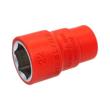 İzeltaş 1/2" 1000V 6 Köşe 22 Lokma Anahtar