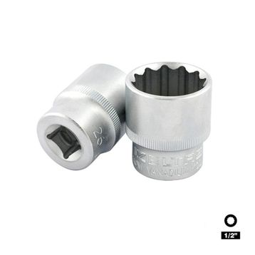 İzeltaş 1/2 17 mm On İki Köşe Yıldız Lokma
