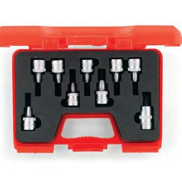 İzeltaş 1/2" 9'lu Lokmalı Torx Uç Takımı