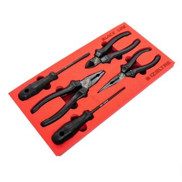 İzeltaş 13000005133 Black Line Pense Tornavida Seti