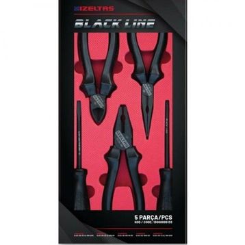 İzeltaş 13000005133 Black Line Pense Tornavida Seti