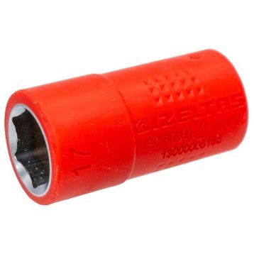 İzeltaş 13000005155 1000V 1/2 inç 17 mm Altı Köşe Lokma Anahtar