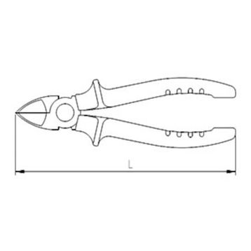 İzeltaş 140 mm Opak Seri Yan Keski