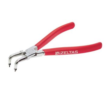 İzeltaş 170 mm Dış Segman Pensi Yaylı Eğri