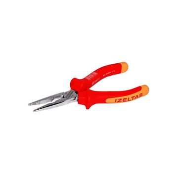 İzeltaş 180 mm Elektrikçi İzoleli 1000 V Uzun Düz Kargaburun