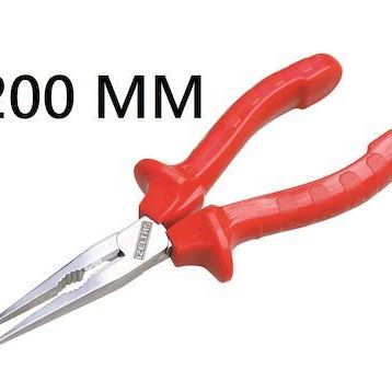 İzeltaş 200 mm Opak İzole Uzun Düz Uçlu Kargaburun