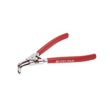 İzeltaş 210 mm Dış Segman Pensi Yaylı Eğri