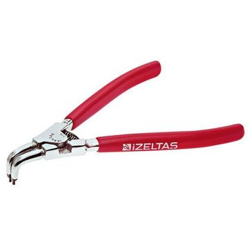 İzeltaş 210 mm Dış Segman Pensi Yaylı Eğri