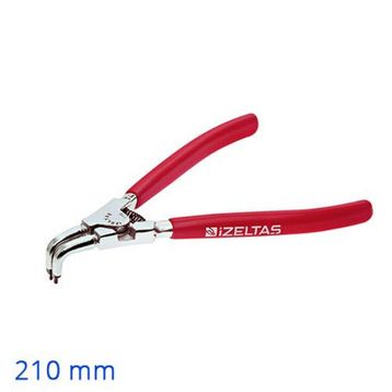 İzeltaş 210 mm Dış Segman Pensi Yaylı Eğri