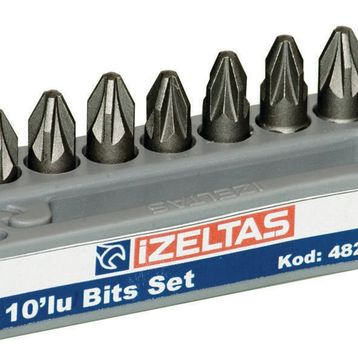 İzeltaş 25 mm PZ2 Pozidriv Bits Set