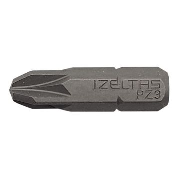 İzeltaş 25 mm PZ3 Pozidriv Bits Set