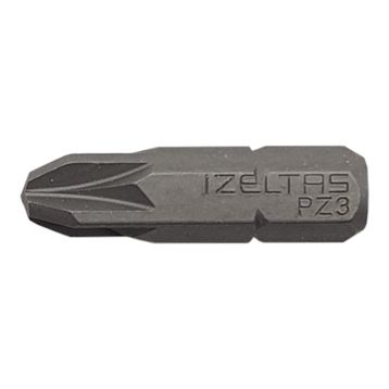 İzeltaş 25 mm PZ3 Pozidriv Bits Uç