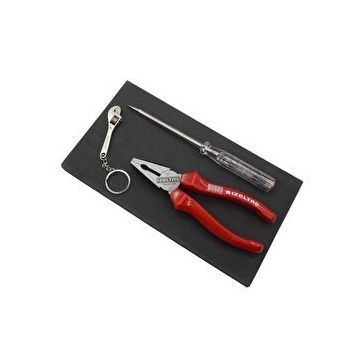 İzeltaş 3020001002 Pense Kontrol Kalemi Seti + 2 Parça Anahtarlık