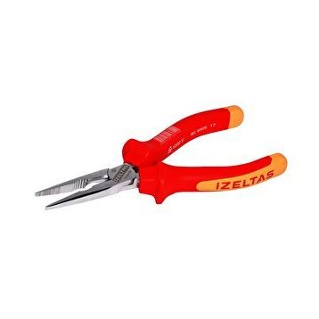 İzeltaş 3220136180 1000V Düz Uçlu 180 mm İzoleli Elektrikçi Kargaburun