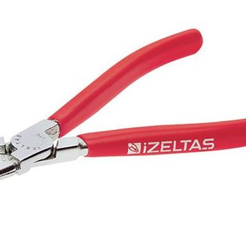İzeltaş 3331 210 mm Yaysız Eğri İç Segman Pensi