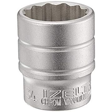 İzeltaş 3/4 34 mm On İki Köşe Lokma