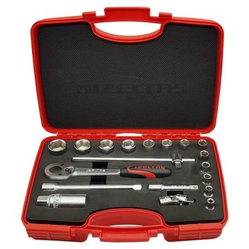 İzeltaş 3/8'' Altı Köşe 19 Parça Lokma Anahtar Takımı