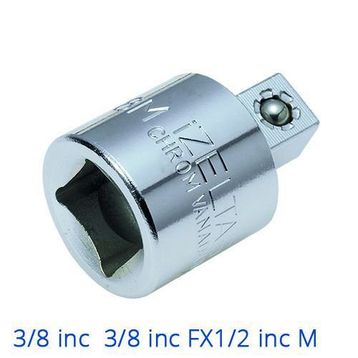 İzeltaş 3/8''FX1/2''M Adaptörü Lokma