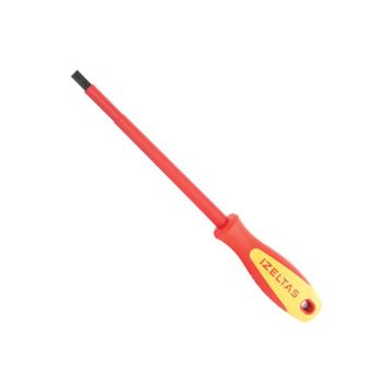 İzeltaş 4140174100 Tornavida Düz İzoleli 1000v 4x100mm Tornavida