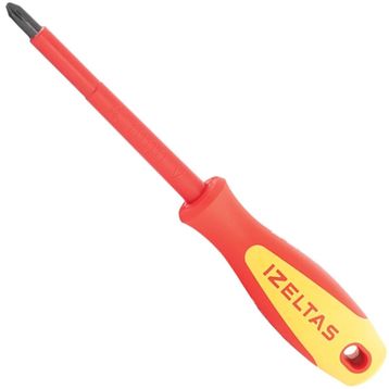 İzeltaş 4145180360 Tornavida Yıldız Uçlu Süngüsü İzoleli 3x60 Tornavida