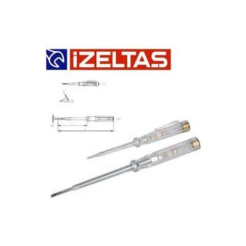 İzeltaş 4550 135 mm Düz Kısa Elektrik Kontrol Kalemi