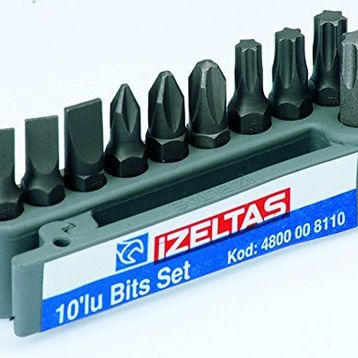 İzeltaş 4800008110 10'lu Bits Uç