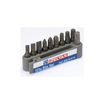 İzeltaş 4800008110 10'lu Bits Uç