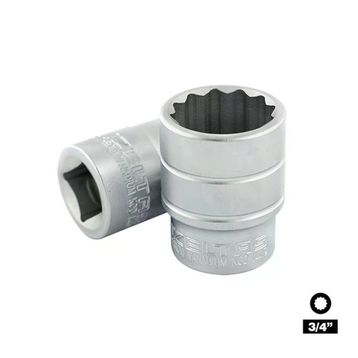 İzeltaş 50 mm 3/4 On İki Köşe Yıldız Lokma