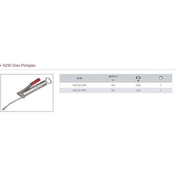 İzeltaş 6230 Gres Pompası