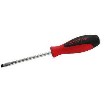 İzeltaş 6x125 Ergonomik Seri Düz Uçlu Tornavida