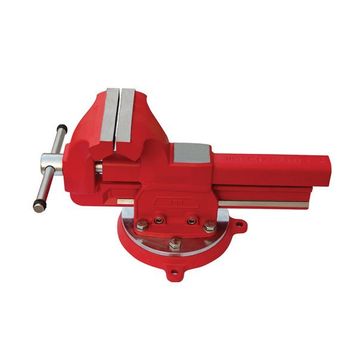 İzeltaş 7400 100 mm Döner Tablalı Dövme Çelik Mengene