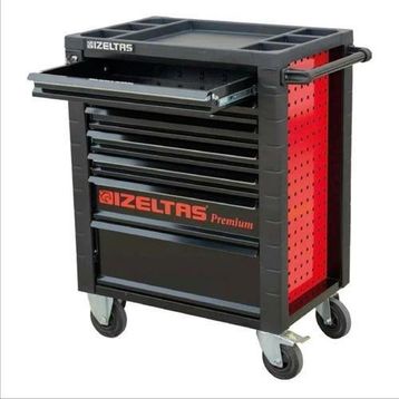 İzeltaş 8245007096 Premium Seri 243 Parça 7 Çekmeceli Takım Dolabı