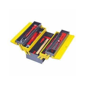 İzeltaş 8420 5 Gözlü 28 Parça 195x420x210 mm Metal Takım Çantası