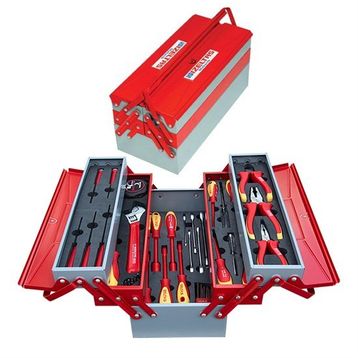 İzeltaş 8420005046 5 Gözlü Büyük Elektrikçi Çanta