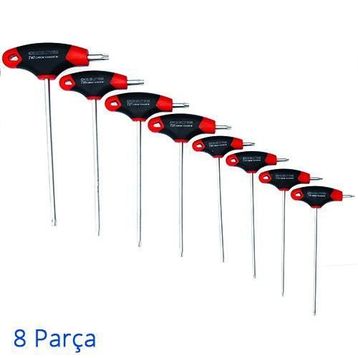 İzeltaş 8'li T Tipi Torx Allen Takımı