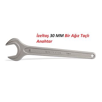 İzeltaş Bir Ağız 30 mm Taçlı Anahtar